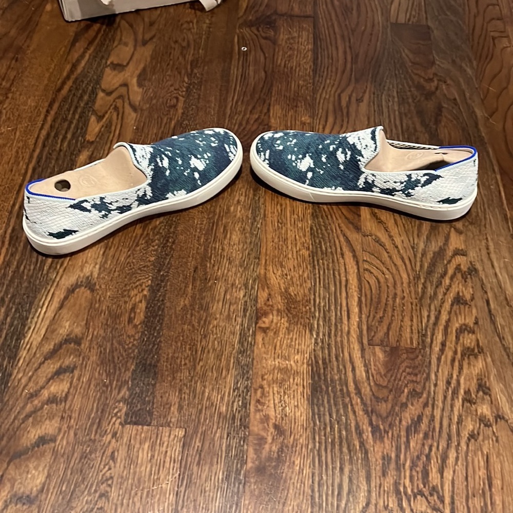 Rothy’s Sea Green Sneakers, size 8 - Picture 3 of 7